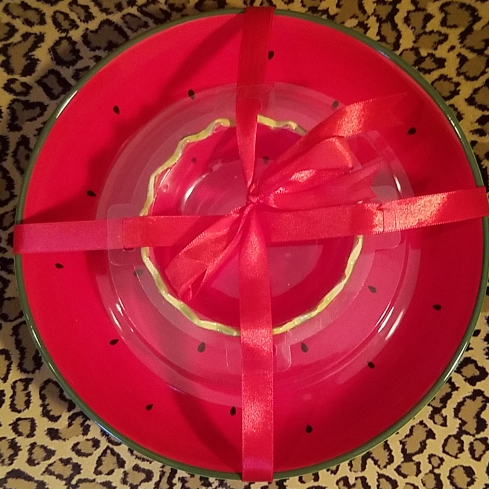 2pc WATERMELON bowl set-NEW!!!